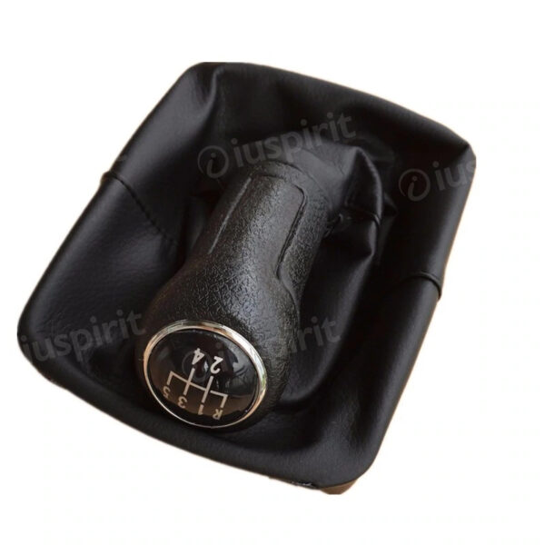 Pomello cambio 5 marce per VW Polo 2002-2010 cuffia leva cambio 5 marce - immagine 2