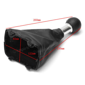 Pomello cambio 5 marce per Audi A3 2001-2007 leva cambio 5 marce cuffia con cuciture nere