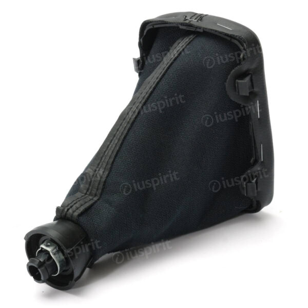 Pomello cambio 5 marce per Audi A3 2001-2007 leva cambio 5 marce cuffia con cuciture nere - immagine 3