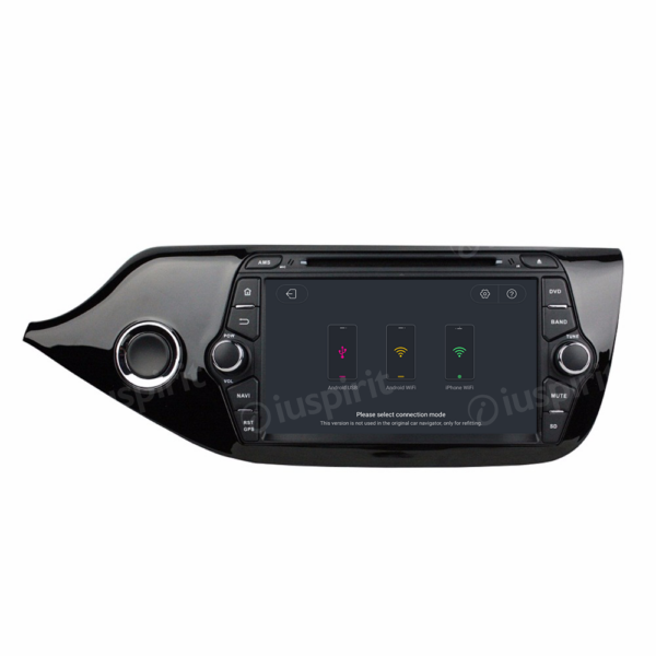 ANDROID autoradio 2 DIN navigatore per Kia Ceed Cee'd 2012-2016 GPS DVD USB SD WI-FI Bluetooth Mirrorlink - immagine 5