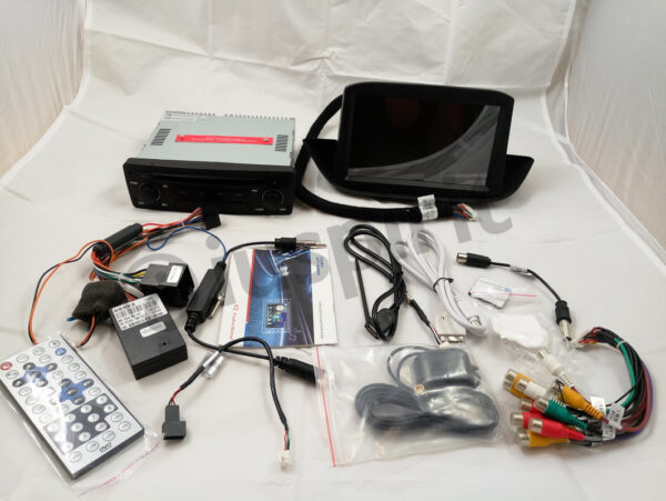Autoradio 2 DIN navigatore per Peugeot 308 2010 2011 2012 2013 2014 2015 GPS DVD USB SD Bluetooth - immagine 4