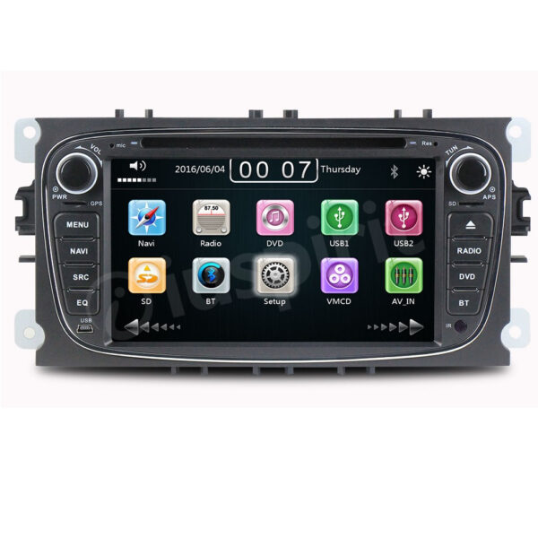 Car radio 2 DIN navigation for Ford Mondeo Ford Focus Ford S-Max Ford C-Max Ford Galaxy GPS DVD USB SD Bluetooth