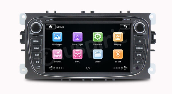 Car radio 2 DIN navigation for Ford Mondeo Ford Focus Ford S-Max Ford C-Max Ford Galaxy GPS DVD USB SD Bluetooth - Image 2