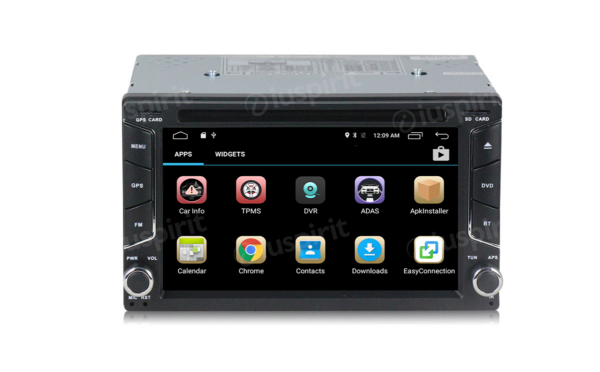 ANDROID autoradio 2 DIN navigatore per Nissan Qashqai Nissan Juke Nissan X-Trail Nissan Tiida GPS DVD WI-FI Bluetooth MirrorLink - immagine 2