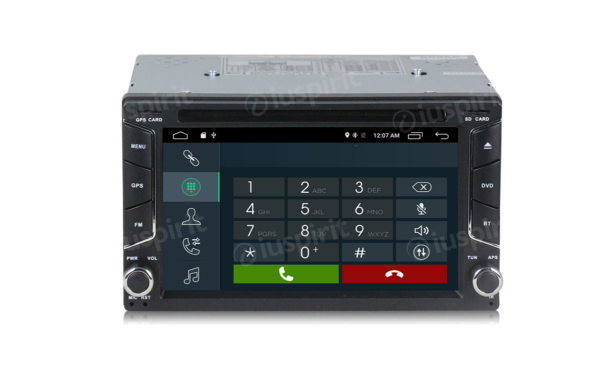 ANDROID autoradio 2 DIN navigatore per Nissan Qashqai Nissan Juke Nissan X-Trail Nissan Tiida GPS DVD WI-FI Bluetooth MirrorLink - immagine 3