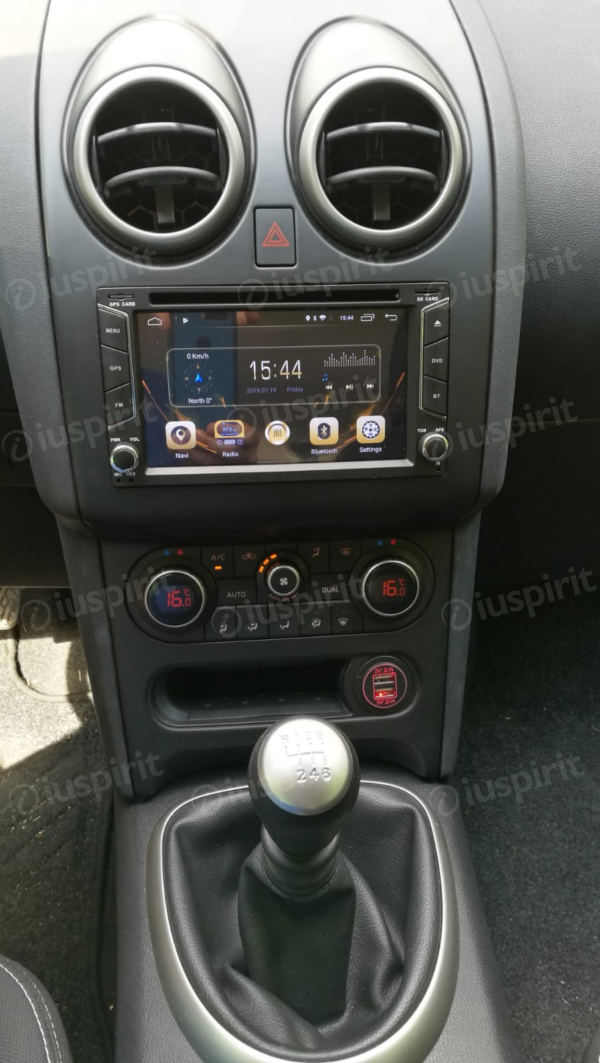 ANDROID autoradio 2 DIN navigatore per Nissan Qashqai Nissan Juke Nissan X-Trail Nissan Tiida GPS DVD WI-FI Bluetooth MirrorLink - immagine 4