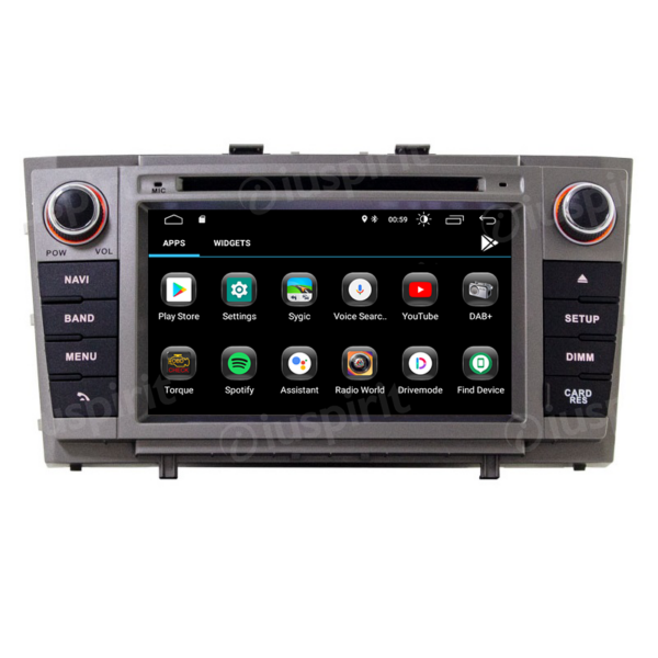 ANDROID car radio 2 DIN navigation system for Toyota Avensis 2009-2014 GPS DVD USB WI-FI Bluetooth Mirrorlink - Image 2