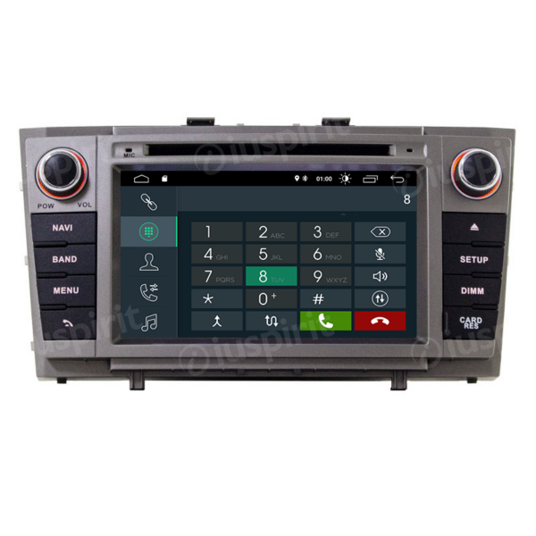 ANDROID car radio 2 DIN navigation system for Toyota Avensis 2009-2014 GPS DVD USB WI-FI Bluetooth Mirrorlink - Image 3