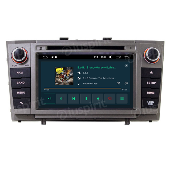 ANDROID car radio 2 DIN navigation system for Toyota Avensis 2009-2014 GPS DVD USB WI-FI Bluetooth Mirrorlink - Image 5