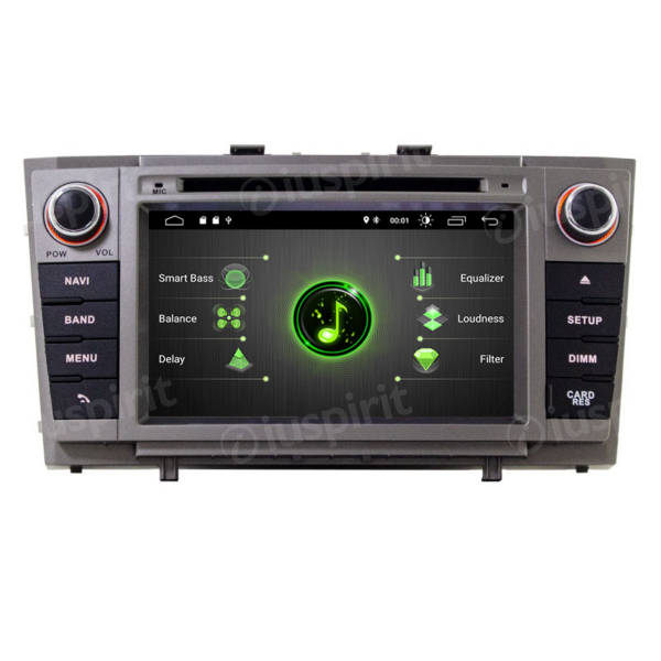 ANDROID car radio 2 DIN navigation system for Toyota Avensis 2009-2014 GPS DVD USB WI-FI Bluetooth Mirrorlink