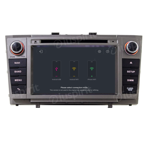 ANDROID car radio 2 DIN navigation system for Toyota Avensis 2009-2014 GPS DVD USB WI-FI Bluetooth Mirrorlink - Image 8