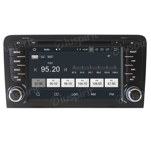 ANDROID car radio 2 DIN navigation for Audi A3 Audi S3 2002-2012 GPS DVD WI-FI Bluetooth MirrorLink - Image 3