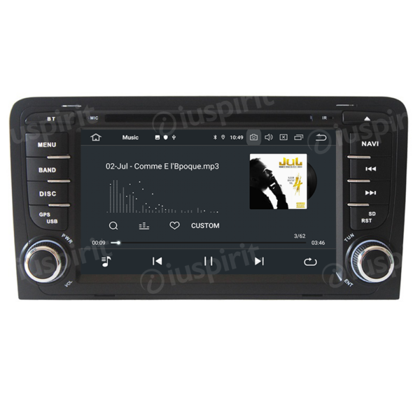 ANDROID car radio 2 DIN navigation for Audi A3 Audi S3 2002-2012 GPS DVD WI-FI Bluetooth MirrorLink - Image 5