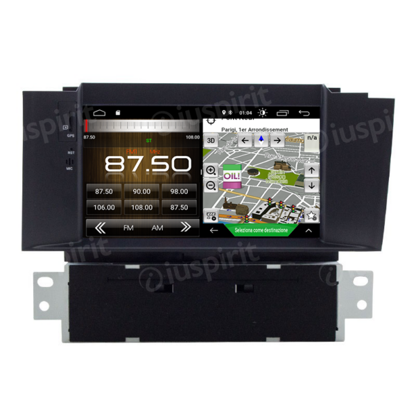 ANDROID car radio navigator for Citroen C4 C4L DS4 2012-2016 GPS DVD USB WI-FI Bluetooth Mirrorlink - Image 3