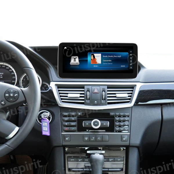 ANDROID navigatore per Mercedes Classe E W212 E200 E230 E260 E300 S212 2009-2012 NTG 4.0 10.25 pollici 4GB RAM 64GB ROM Octa-Core CarPlay Android Auto Bluetooth GPS WI-FI - immagine 7