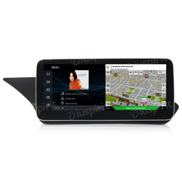ANDROID navigator for Mercedes E-Class W212 E200 E230 E260 E300 S212 2013-2014 NTG 4.5 10.25 inch 4GB RAM 64GB ROM Octa-Core CarPlay Android Auto Bluetooth GPS WI-FI - Image 4