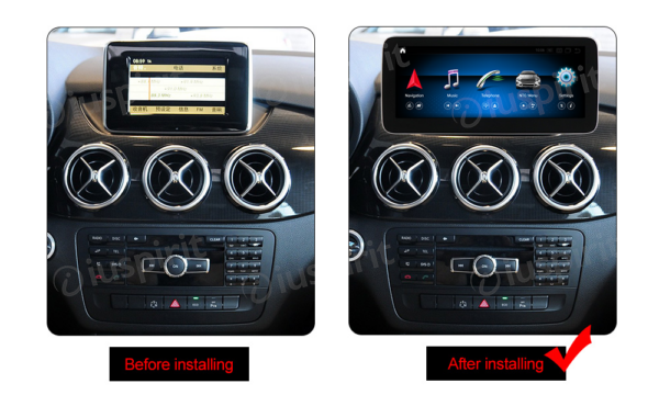 ANDROID navigator for Mercedes B-Class W246 2012-2015 NTG 4.5 10.25 inch 4GB RAM 64GB ROM Octa-Core CarPlay Android Auto Bluetooth GPS WI-FI - Image 10