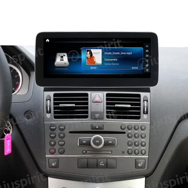ANDROID navigator for Mercedes C-Class W204 2008-2010 NTG 4.0 10.25 inch 4GB RAM 64GB ROM Octa-Core CarPlay Android Auto Bluetooth GPS WI-FI - Image 7