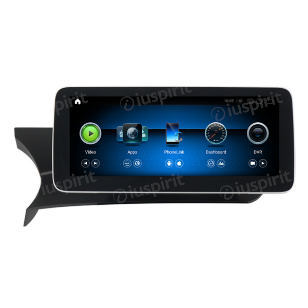 ANDROID navigator for Mercedes C-Class W204 2011-2014 NTG 4.5 10.25 inch 4GB RAM 64GB ROM Octa-Core CarPlay Android Auto Bluetooth GPS WI-FI - Image 2
