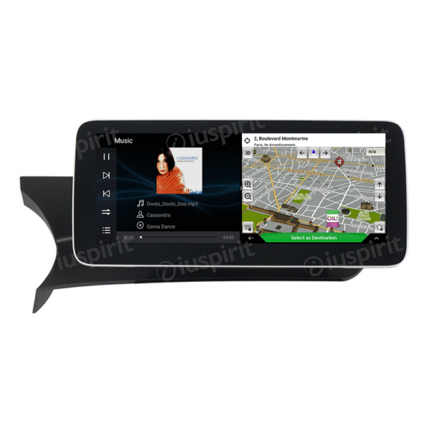 ANDROID navigator for Mercedes C-Class W204 2011-2014 NTG 4.5 10.25 inch 4GB RAM 64GB ROM Octa-Core CarPlay Android Auto Bluetooth GPS WI-FI - Image 6