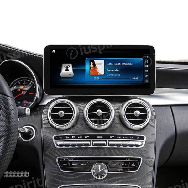 ANDROID navigatore per Mercedes Classe C W205 Classe GLC X253 Classe V W446 NTG 5.0 10.25 pollici 4GB RAM 64GB ROM Octa-Core CarPlay Android Auto Bluetooth GPS WI-FI - immagine 6
