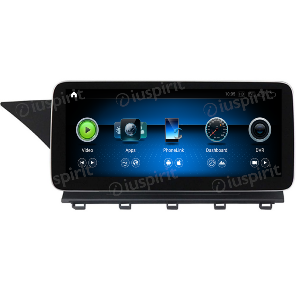 ANDROID navigatore per Mercedes Classe GLK X204 GLK220 GLK280 GLK300 GLK350 2013-2015 NTG 4.5 10.25 pollici 4GB RAM 64GB ROM Octa-Core CarPlay Android Auto Bluetooth GPS WI-FI - immagine 2