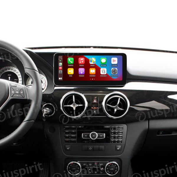 ANDROID navigatore per Mercedes Classe GLK X204 GLK220 GLK280 GLK300 GLK350 2013-2015 NTG 4.5 10.25 pollici 4GB RAM 64GB ROM Octa-Core CarPlay Android Auto Bluetooth GPS WI-FI - immagine 4