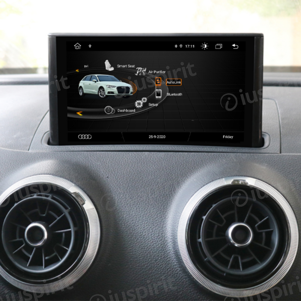 ANDROID navigator for Audi A3 2013-2019 CarPlay Android Car GPS WI-FI Bluetooth MirrorLink 4GB RAM 64GB ROM Octa-Core 4G LTE - Image 2