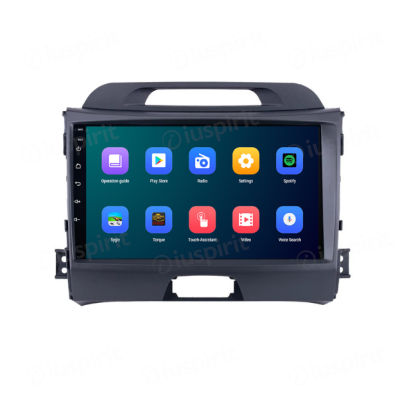 ANDROID autoradio navigatore per Kia Sportage 2010-2015 CarPlay Android Auto GPS USB WI-FI Bluetooth 4G LTE - immagine 5