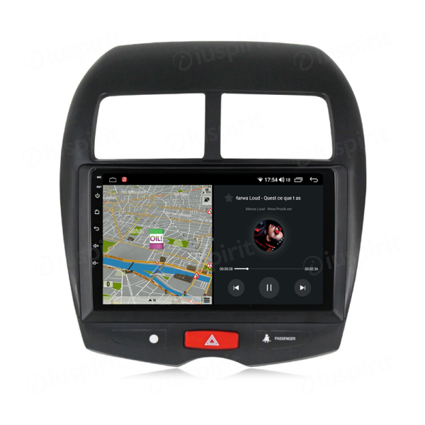 ANDROID car navigation system for Mitsubishi ASX Peugeot 4008 Citroen C4 Aircross CarPlay Android Car GPS USB WI-FI Bluetooth 4G LTE - Image 2