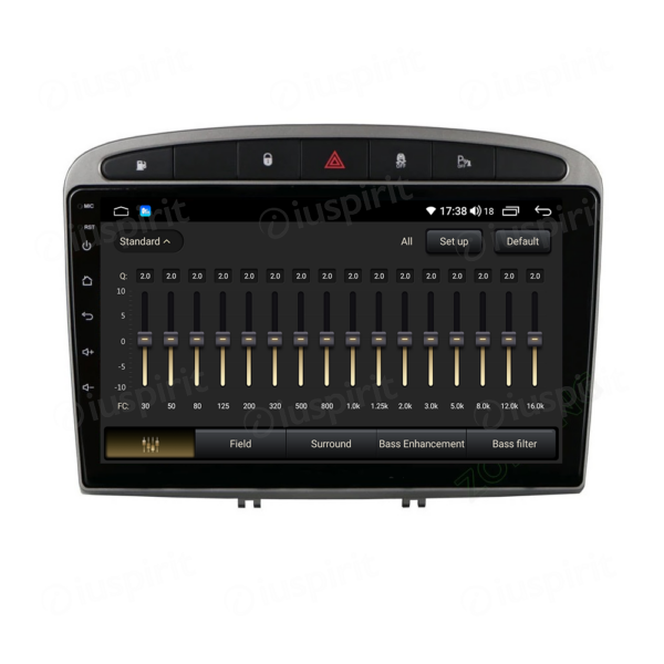 ANDROID car radio navigator for Peugeot 308 Peugeot 408 CarPlay Android Auto GPS USB WI-FI Bluetooth 4G LTE - Image 3