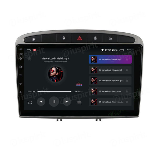 ANDROID car radio navigator for Peugeot 308 Peugeot 408 CarPlay Android Auto GPS USB WI-FI Bluetooth 4G LTE - Image 4