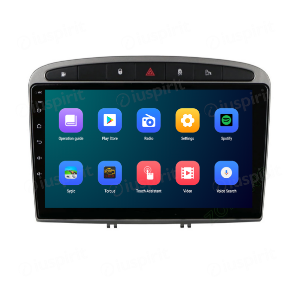 ANDROID car radio navigator for Peugeot 308 Peugeot 408 CarPlay Android Auto GPS USB WI-FI Bluetooth 4G LTE - Image 6