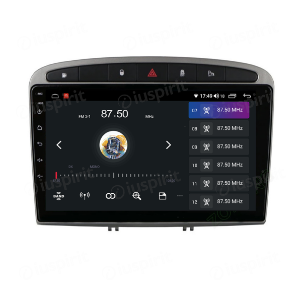 ANDROID car radio navigator for Peugeot 308 Peugeot 408 CarPlay Android Auto GPS USB WI-FI Bluetooth 4G LTE - Image 7