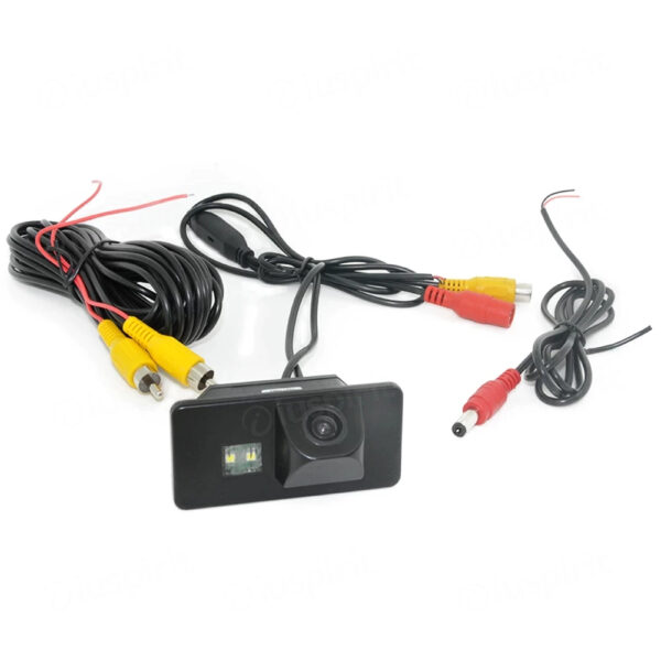 Telecamera retromarcia specifica luce targa per BMW serie 1 serie 3 serie 5 BMW X5 X6 E39 E81 E87 E90 E91 E92 E60 E61 E70 retrocamera - immagine 3