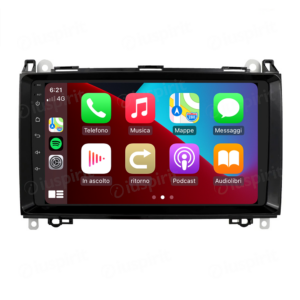 ANDROID autoradio navigatore per Mercedes classe B W245 Classe A W169 A180 A150 B200 B150 B170 Mercedes Sprinter Vito Viano CarPlay Android Auto GPS USB WI-FI Bluetooth 4G LTE