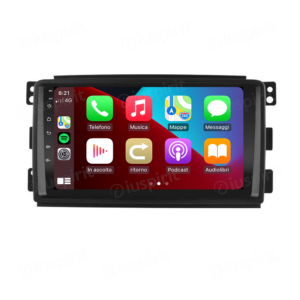 ANDROID car navigation system for Smart Fortwo W451 2006-2010 CarPlay Android Car GPS USB WI-FI Bluetooth 4G LTE