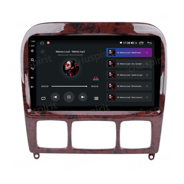 ANDROID car navigation system for Mercedes S-Class W220 S280 S320 S350 S400 S430 S500 S600 S55, Mercedes CL-Class CarPlay Android Auto GPS USB WI-FI Bluetooth 4G LTE - Image 6