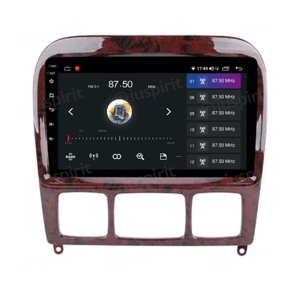 ANDROID car navigation system for Mercedes S-Class W220 S280 S320 S350 S400 S430 S500 S600 S55, Mercedes CL-Class CarPlay Android Auto GPS USB WI-FI Bluetooth 4G LTE - Image 7