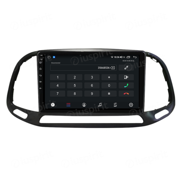 ANDROID car radio navigator for Fiat Doblo 2016-2020 CarPlay Android Car GPS USB WI-FI Bluetooth 4G LTE - Image 2