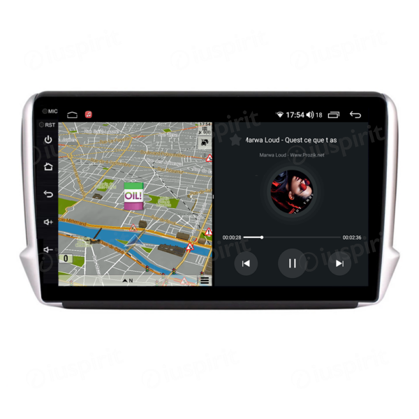 ANDROID car radio navigator for Peugeot 208 Peugeot 2008 2012-2018 CarPlay Android Auto GPS USB WI-FI Bluetooth 4G LTE - Image 3