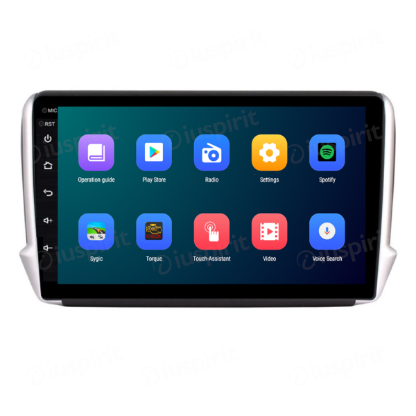 ANDROID car radio navigator for Peugeot 208 Peugeot 2008 2012-2018 CarPlay Android Auto GPS USB WI-FI Bluetooth 4G LTE - Image 4