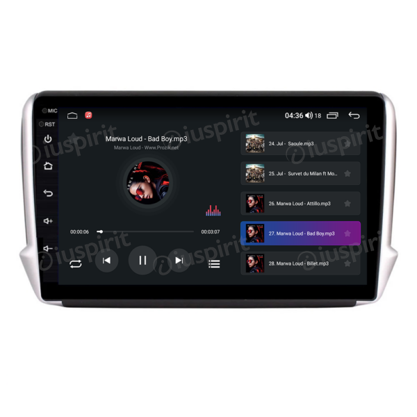 ANDROID car radio navigator for Peugeot 208 Peugeot 2008 2012-2018 CarPlay Android Auto GPS USB WI-FI Bluetooth 4G LTE - Image 6