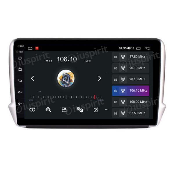 ANDROID car radio navigator for Peugeot 208 Peugeot 2008 2012-2018 CarPlay Android Auto GPS USB WI-FI Bluetooth 4G LTE - Image 7