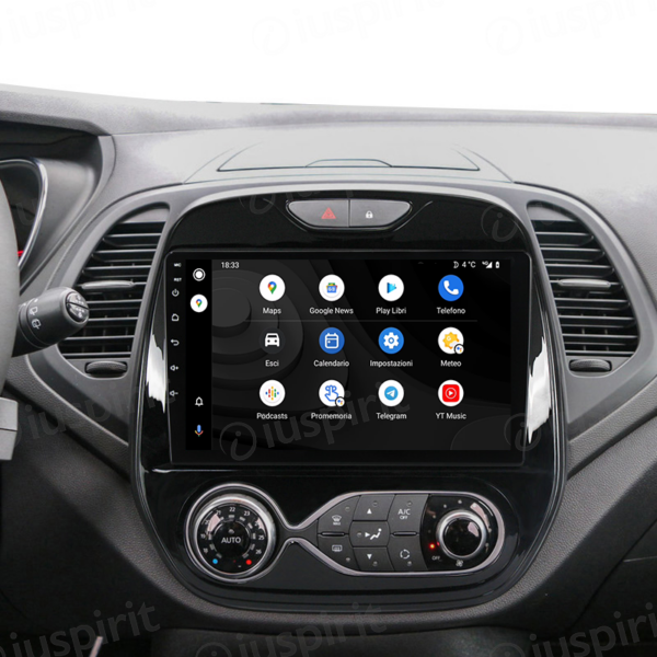 ANDROID car navigation system for Renault Captur 2016-2019 CarPlay Android Car GPS USB WI-FI Bluetooth 4G LTE - Image 3
