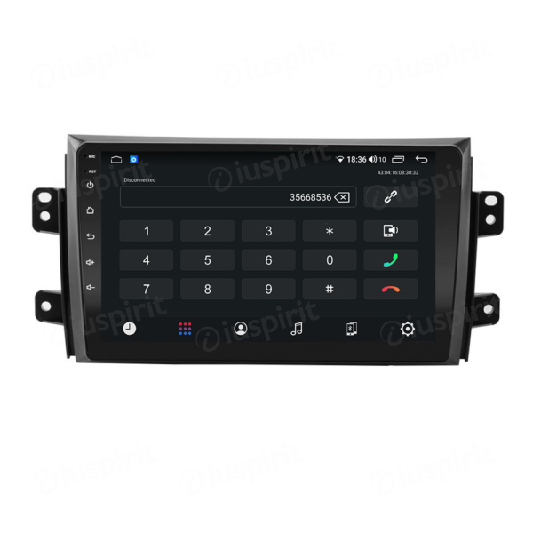 ANDROID autoradio navigatore per Fiat Sedici 16 Suzuki SX4 2006-2012 CarPlay Android Auto GPS USB WI-FI Bluetooth 4G LTE - immagine 2