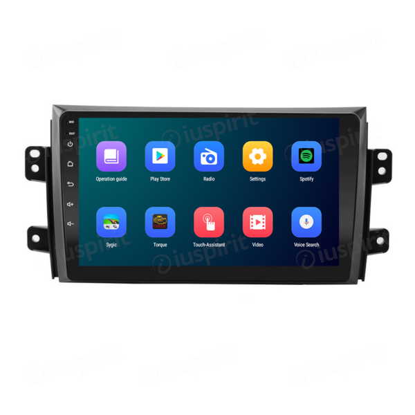 ANDROID autoradio navigatore per Fiat Sedici 16 Suzuki SX4 2006-2012 CarPlay Android Auto GPS USB WI-FI Bluetooth 4G LTE - immagine 5