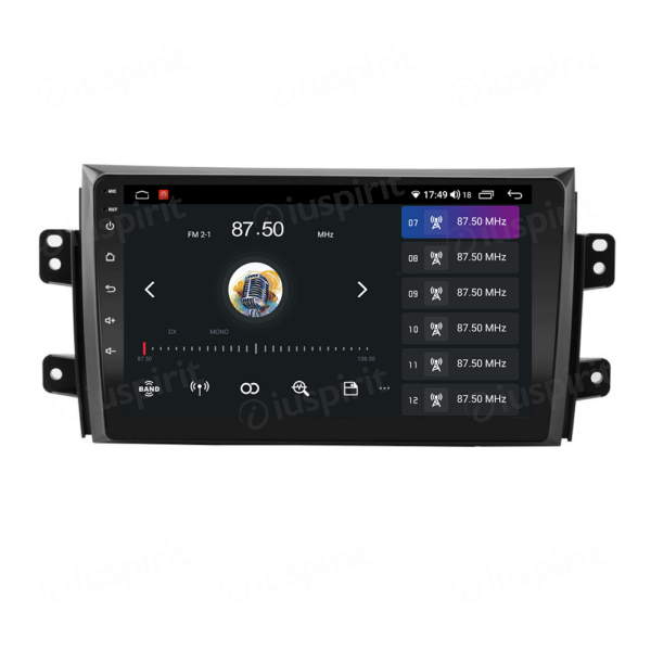 ANDROID autoradio navigatore per Fiat Sedici 16 Suzuki SX4 2006-2012 CarPlay Android Auto GPS USB WI-FI Bluetooth 4G LTE - immagine 7