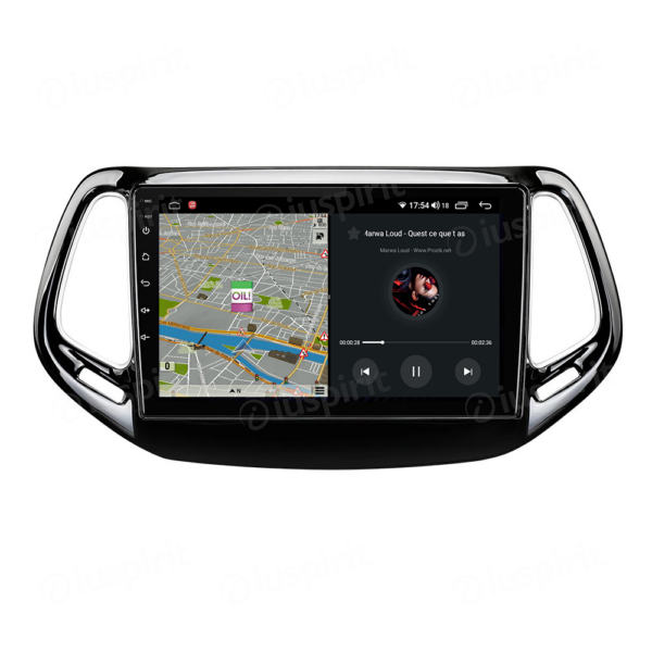 ANDROID car radio navigator for Jeep Compass 2 MP 2017 2018 2019 2020 CarPlay Android Auto GPS USB WI-FI Bluetooth 4G LTE - Image 4