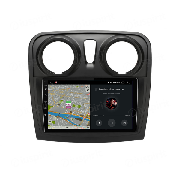 ANDROID car navigation system for Renault Dacia Logan 2 Sandero CarPlay Android Auto GPS USB WI-FI Bluetooth 4G LTE - Image 6
